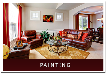Painted Living Room
